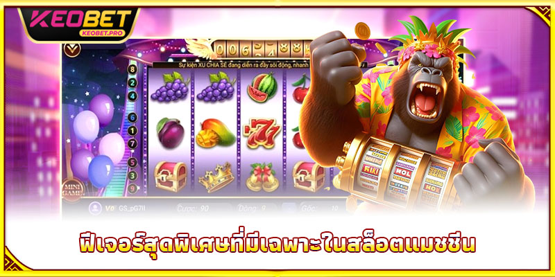 ฟีเจอร์สุดพิเศษที่มีเฉพาะในสล็อตแมชชีน
